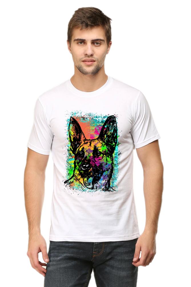 Colorful Dog T-Shirt