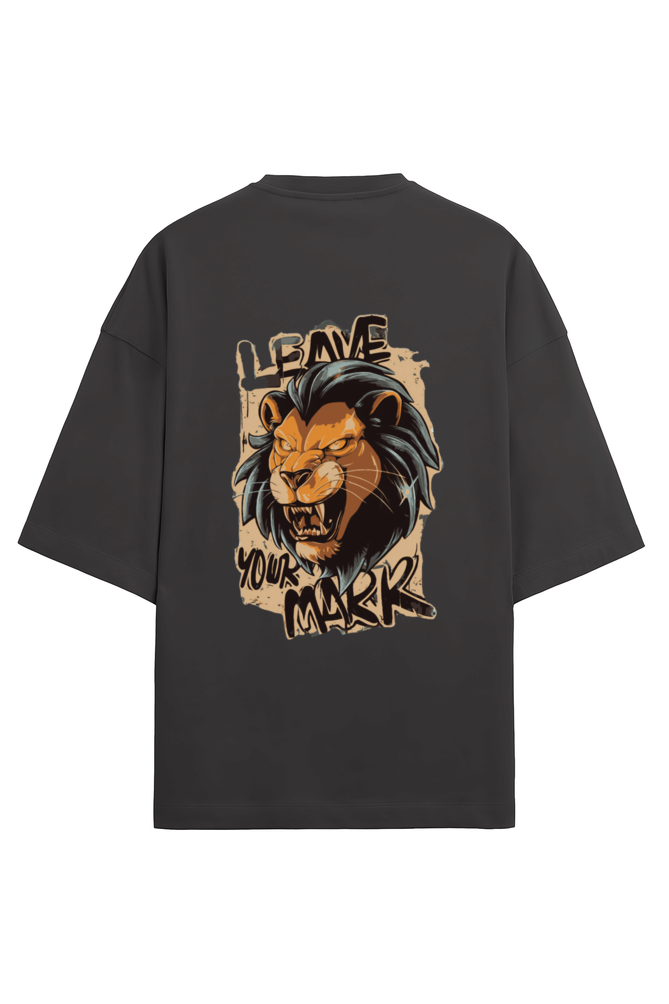 "Leave Your Mark" Terry Oversized T-Shirt [UNISEX]