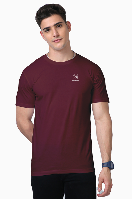 Supima Cotton Maroon T-Shirt [UNISEX]