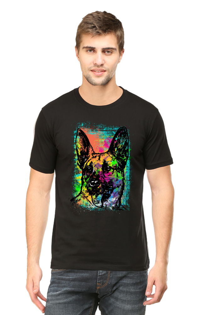 Colorful Dog T-Shirt