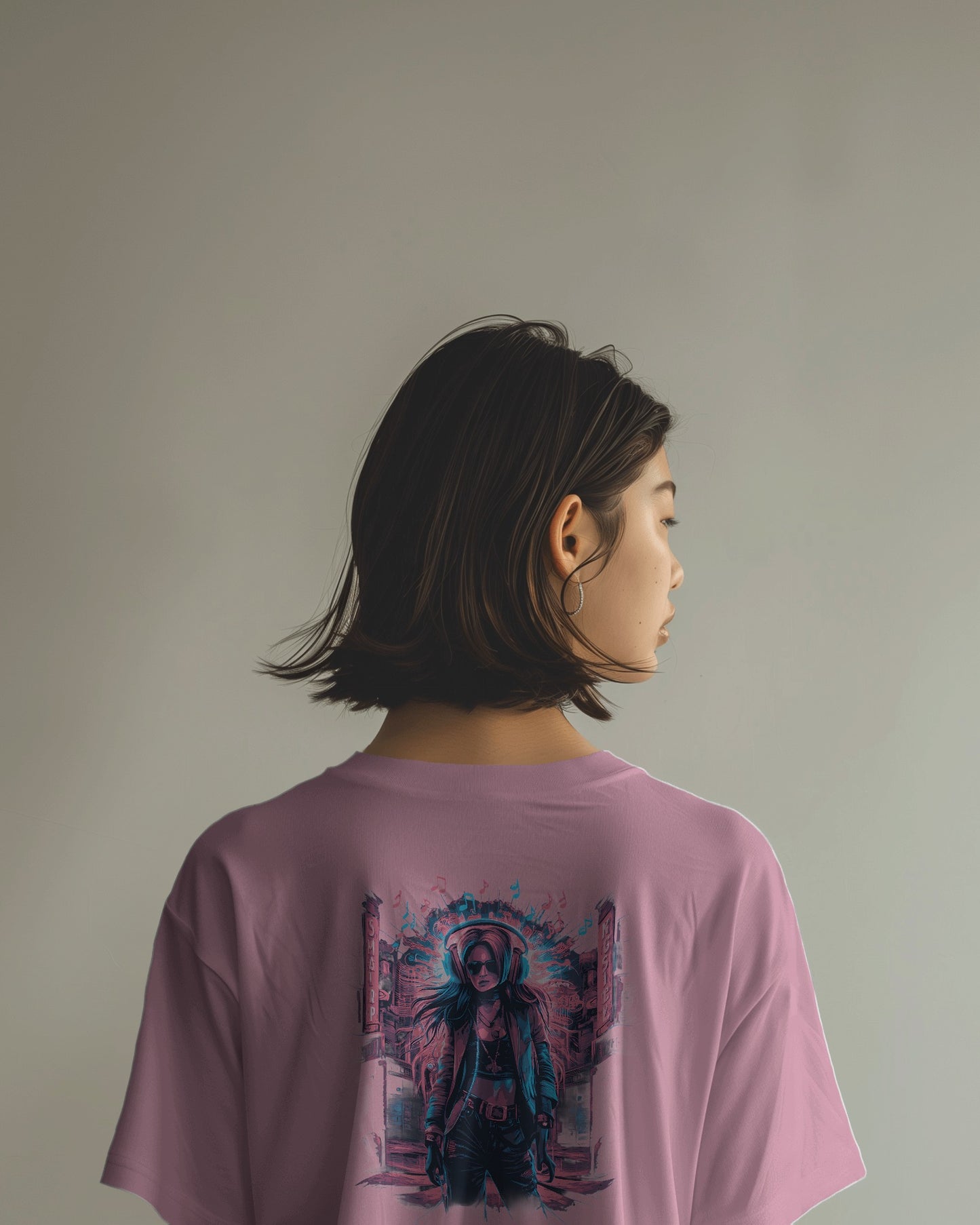 Cyberpunk Rebel Terry Oversized T-Shirt [UNISEX]