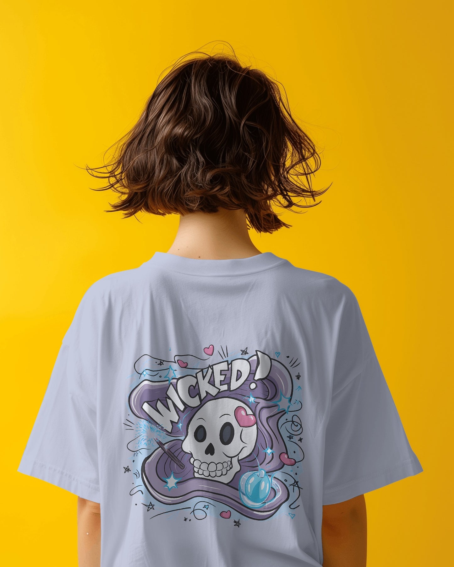 "Wicked!" Terry Oversized T-Shirt [UNISEX]